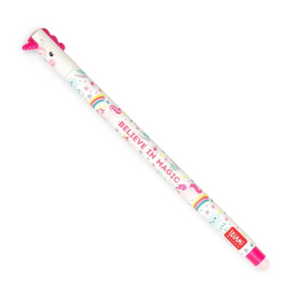 Erasable Gel Pen - пенкало, Magic Unicorn