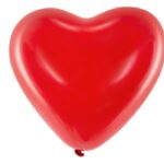 Balloons 16'' - балон Hearts, Pastel red - 1 пакување/ 6 парчиња