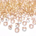Diamond confetti - конфети  gold, 12mm - 1 пакување / 100 парчиња
