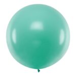 Round Balloon - балон  1m, Pastel Forest Green