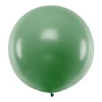 Round Balloon - балон  1m, Pastel Dark Green