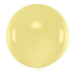 Round Balloon - балон  1m, Pastel Cream