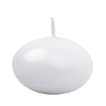 Floating candle disc - свеќи matt, white - 1 пакување / 10 парчиња - Image 4