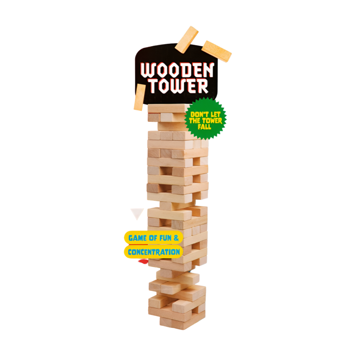 Wooden Tower Game - игра, 54 pcs - Image 6