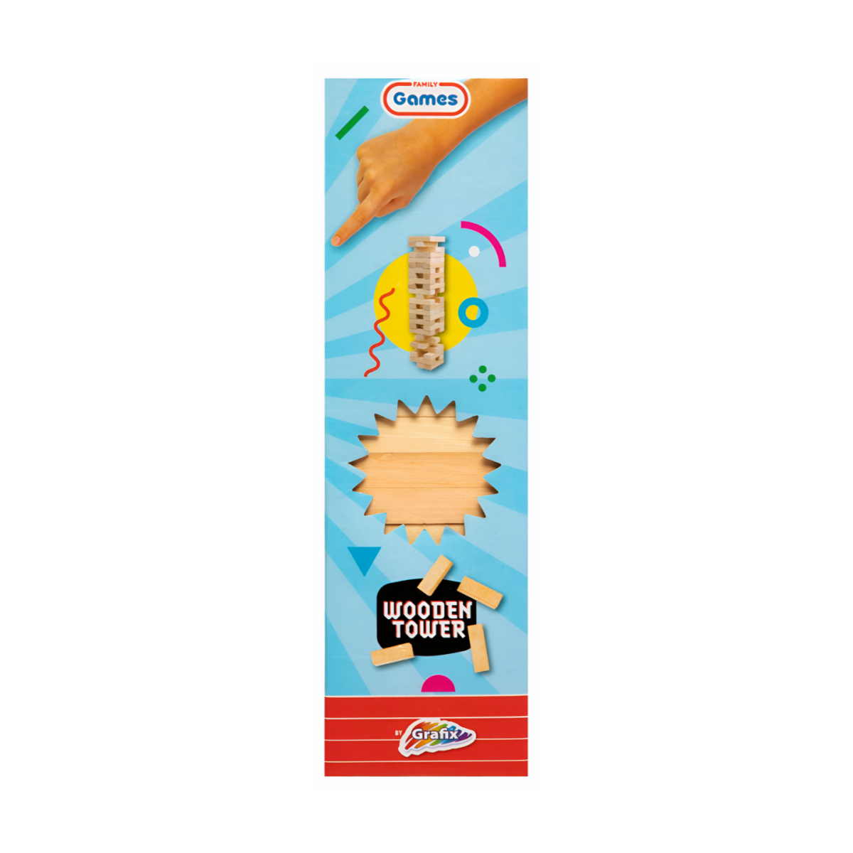 Wooden Tower Game - игра, 54 pcs - Image 5