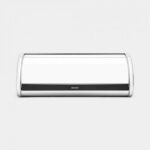 Roll Top Bread Bin - кутија за леб, Brilliant Steel