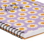 3 In 1 Notebook With Spiral – A4 тетратка, Daisy - Image 2