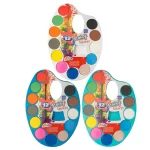 12 Piece Paint Set With Brush - водени бои со четка