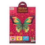 Sticker by number A4 - боенка со стикери, 4 sheets