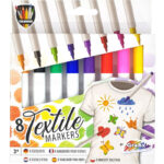 8 Textile Markers - маркери