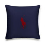 RALPH LAUREN PONY Navy/Red - декоративна навлака 050х050
