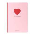 Notebook Medium – A5 тетратка (линии), Heart