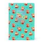 Notebook Medium – A5 тетратка (линии), Red Panda