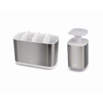 2-piece Stainless-steel Bathroom Sink Set - сет за бања