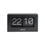 Karlsson Wall / Table clock Boxed Flip - часовник matt black