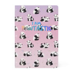 Notebook Medium – A5 тетратка (линии), Panda