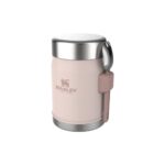 Classic Food Thermos with Utensil 0.4 L - сад за пренос на храна, Rose Quartz - Image 2