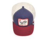 Baseball Cap All American Rooster 100, Navy - капа - Image 5