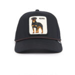 Baseball Cap Alpha Dog 100, Dog Black - капа