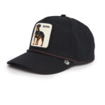 Baseball Cap Alpha Dog 100, Dog Black - капа - Image 3