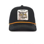 Baseball Cap Wise Owl 100, Black - капа