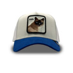 Baseball Cap V2 Cool Cat, Cat Grey/Blue - капа