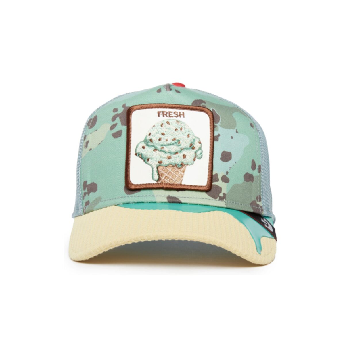 Baseball Cap Mint Chocolate Chip, Icecream - капа - Image 1