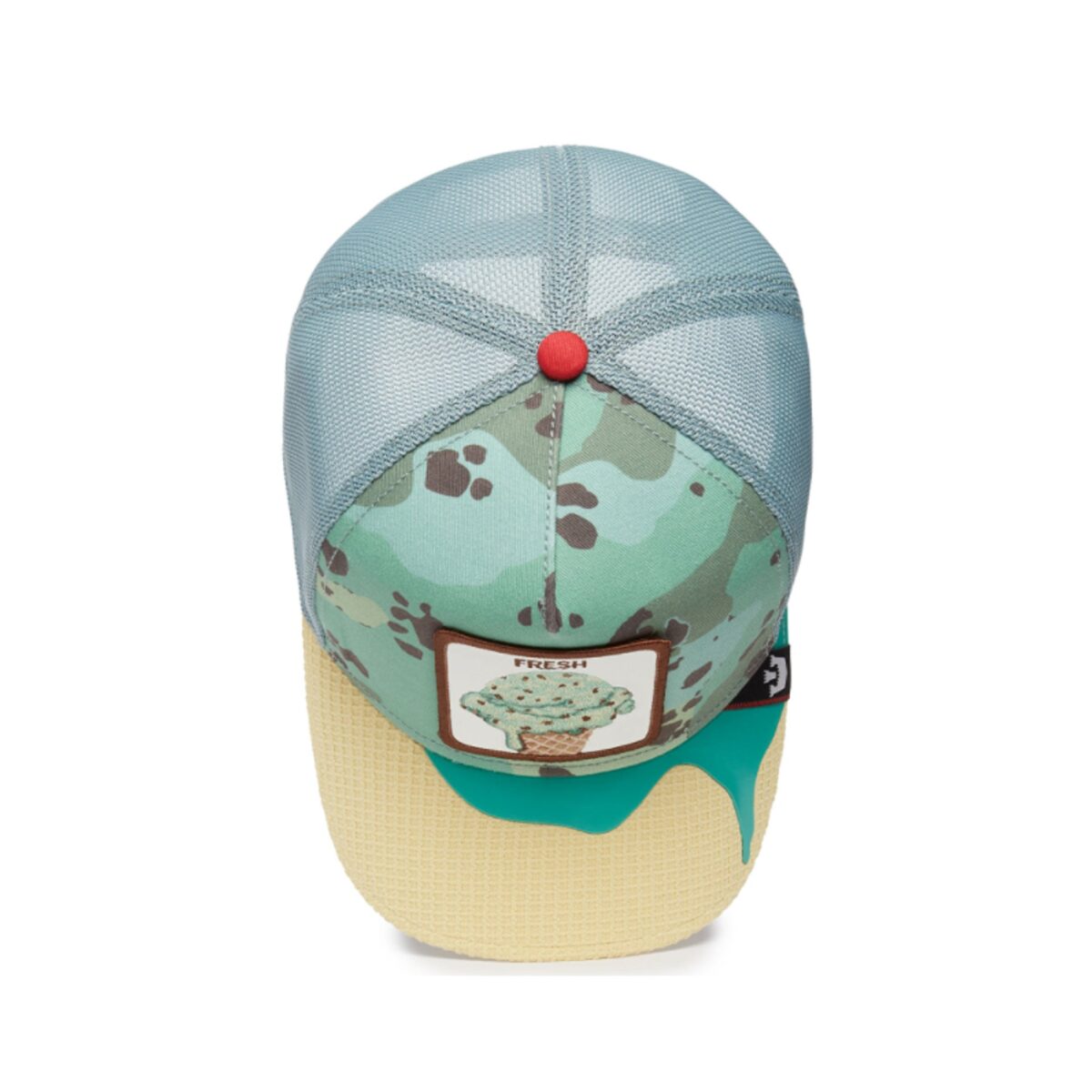 Baseball Cap Mint Chocolate Chip, Icecream - капа - Image 4