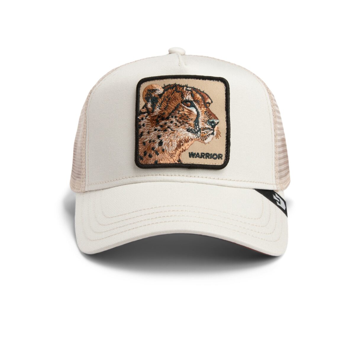 Baseball Cap The Warrior Cheetah, Creme - капа - Image 1