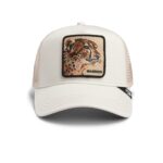 Baseball Cap The Warrior Cheetah, Creme - капа