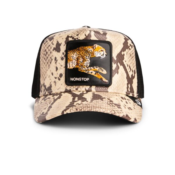 Baseball Cap Run and Gun Jaguar, Brown - капа