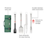 GrillOut 4-piece BBQ utensil set w. Case - сет за скара - Image 5