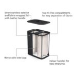 Tota Luxe 90L - корпа за складирање алишта Black - Image 14