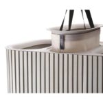 Tota Trio Luxe 90L - корпа за складирање алишта Ecru - Image 18