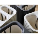 Tota Trio Luxe 90L - корпа за складирање алишта Ecru - Image 7