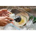 SinkTech Washing Up Brush & Sponge Set with Steel Stand - сет за садови - Image 10