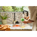 SinkTech Washing Up Brush & Sponge Set with Steel Stand - сет за садови - Image 7