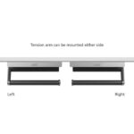 RollGrip Under-Shelf Stainless-Steel Kitchen Roll Holder - држач за хартија - Image 6