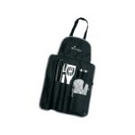 Cubo 9 piece barbecue set in apron - сет за скара