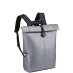 Turenne Soft Rolltop Backpack – ранец, Silver - Image 3