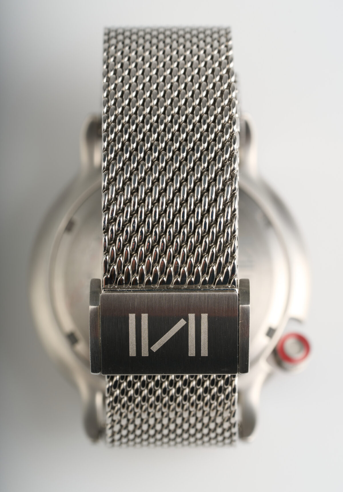 Asymmetrica - кварцен часовник (Silver mesh Staib) - Image 2