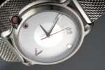 Asymmetrica - кварцен часовник (Silver mesh Staib) - Image 7