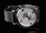 Asymmetrica - кварцен часовник (Silver mesh Staib) - Image 11