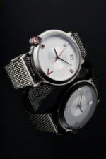 Asymmetrica - кварцен часовник (Silver mesh Staib) - Image 14