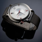 Asymmetrica - кварцен часовник (Silver mesh Staib) - Image 18
