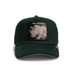 Baseball Cap The Bulletproof Rhino, Green - капа