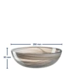 ALABASTRO - длабок сад 28cm, Beige - Image 3