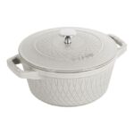 Staub La Cocotte twister – тенџере, 24 см, white truffle