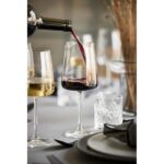 Lyngby Glas Krystal Zero - сет од 4 чаши за цвено вино - Image 3