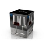 Lyngby Glas Krystal Zero - сет од 4 чаши за цвено вино - Image 4